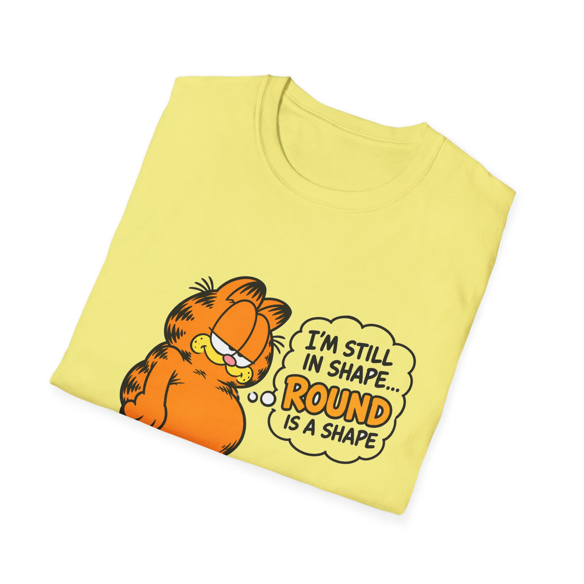 Round Shape Garfield - Classic Tee