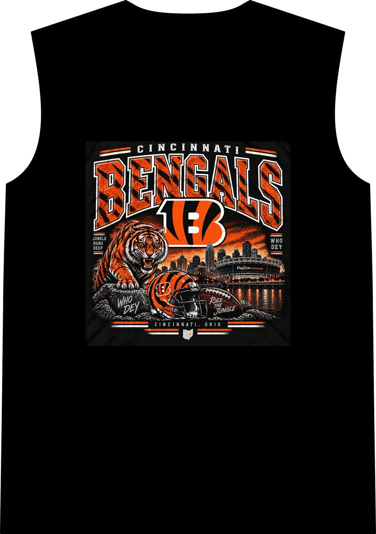 Cincinnati Bengals Jungle Reign - Classic Tank