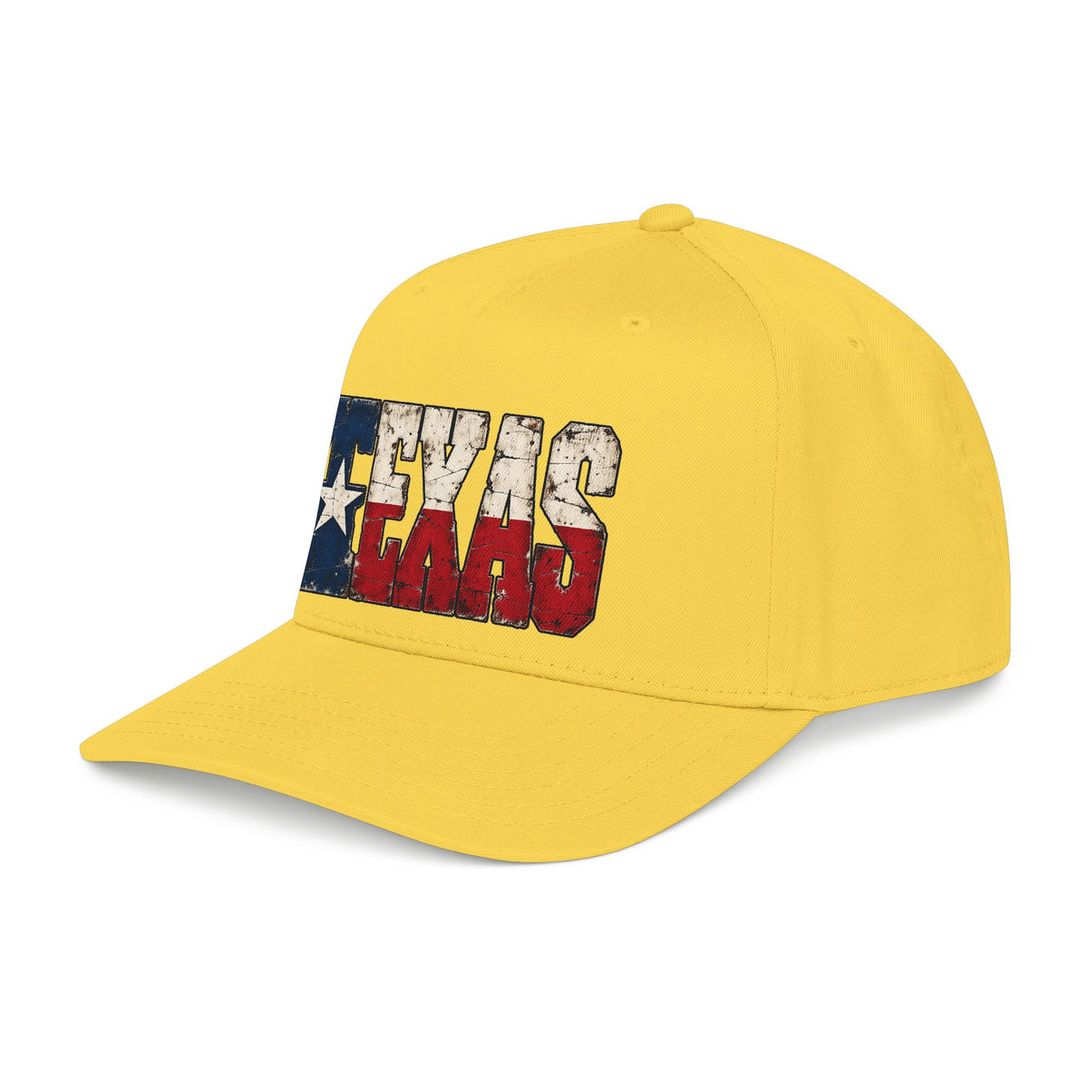 Texas Flag Block Letters - OTTO Baseball Hat