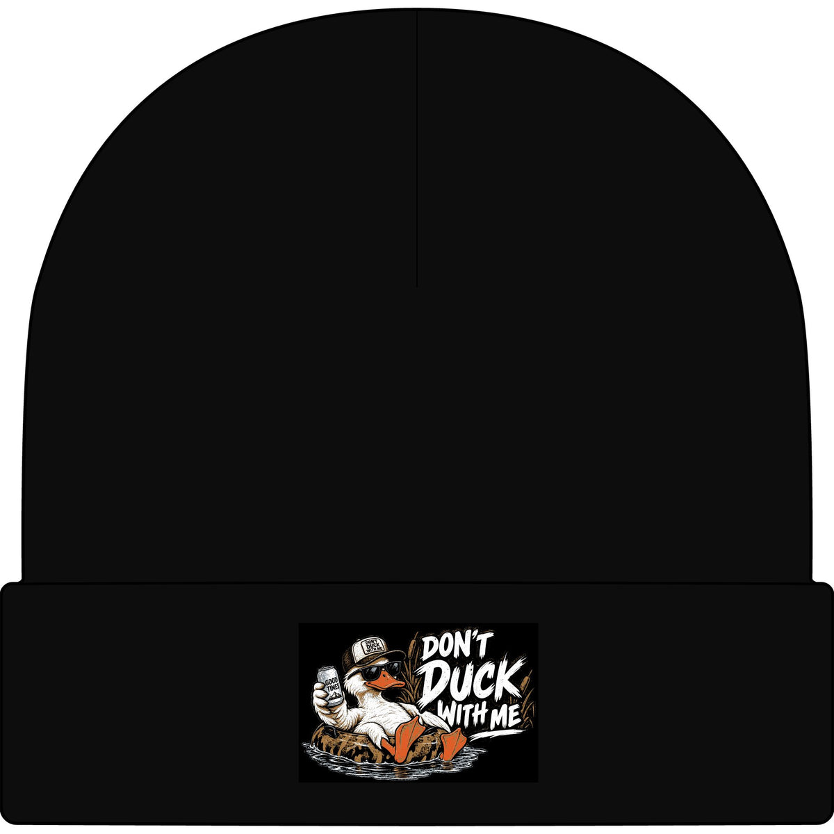 Duck With Me Camo - AS Colour 1107 Cuff Beanie