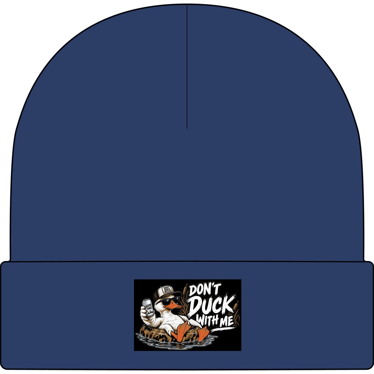 Duck With Me Camo - AS Colour 1107 Cuff Beanie