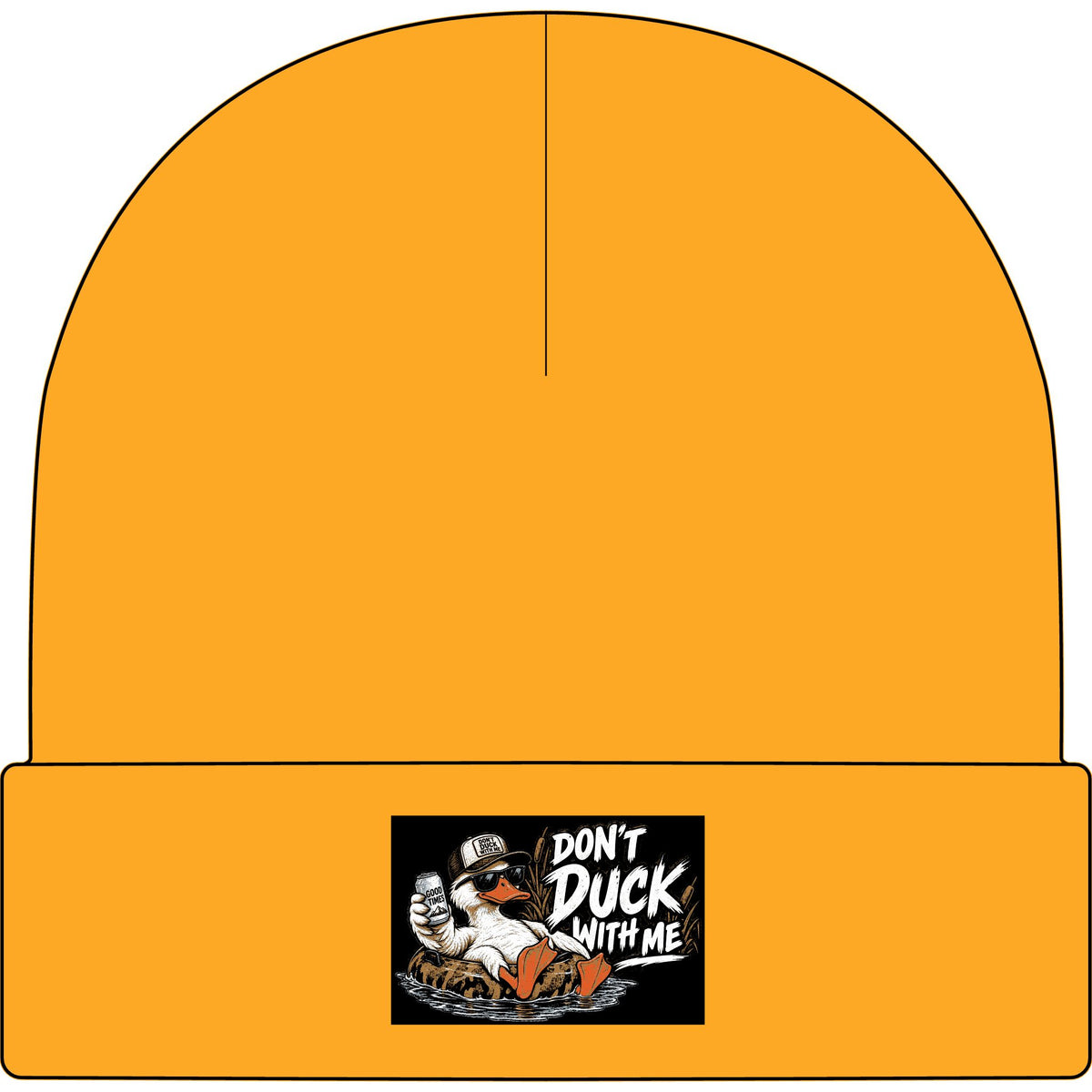 Duck With Me Camo - AS Colour 1107 Cuff Beanie
