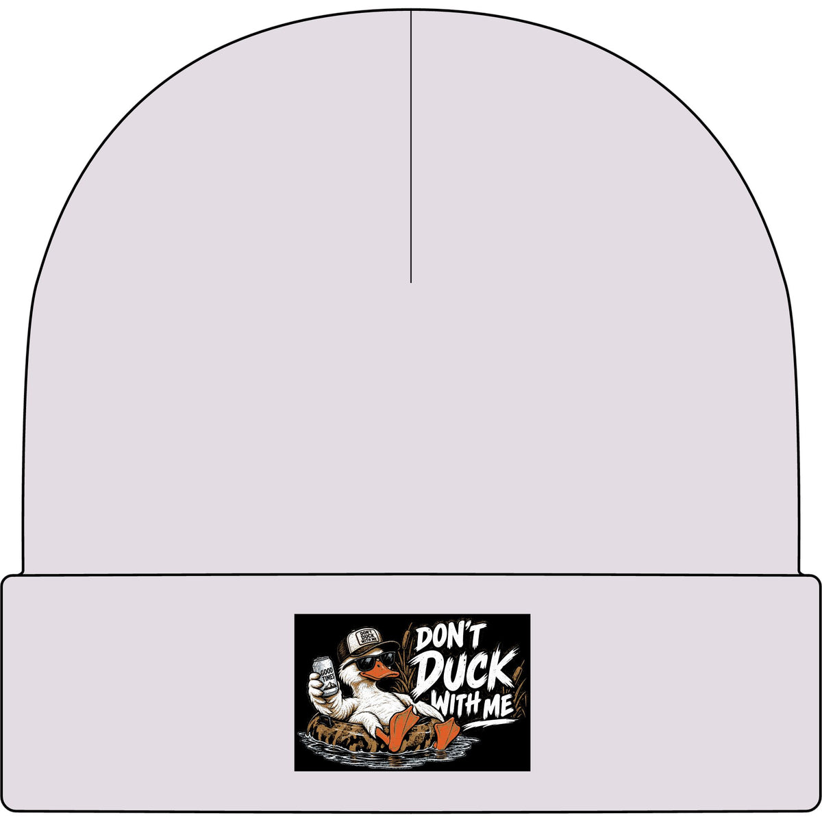 Duck With Me Camo - AS Colour 1107 Cuff Beanie