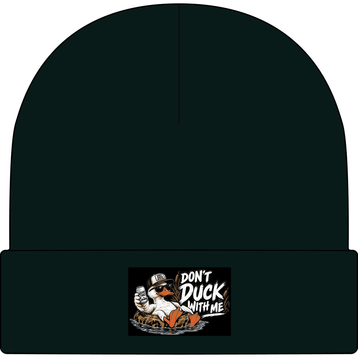 Duck With Me Camo - AS Colour 1107 Cuff Beanie