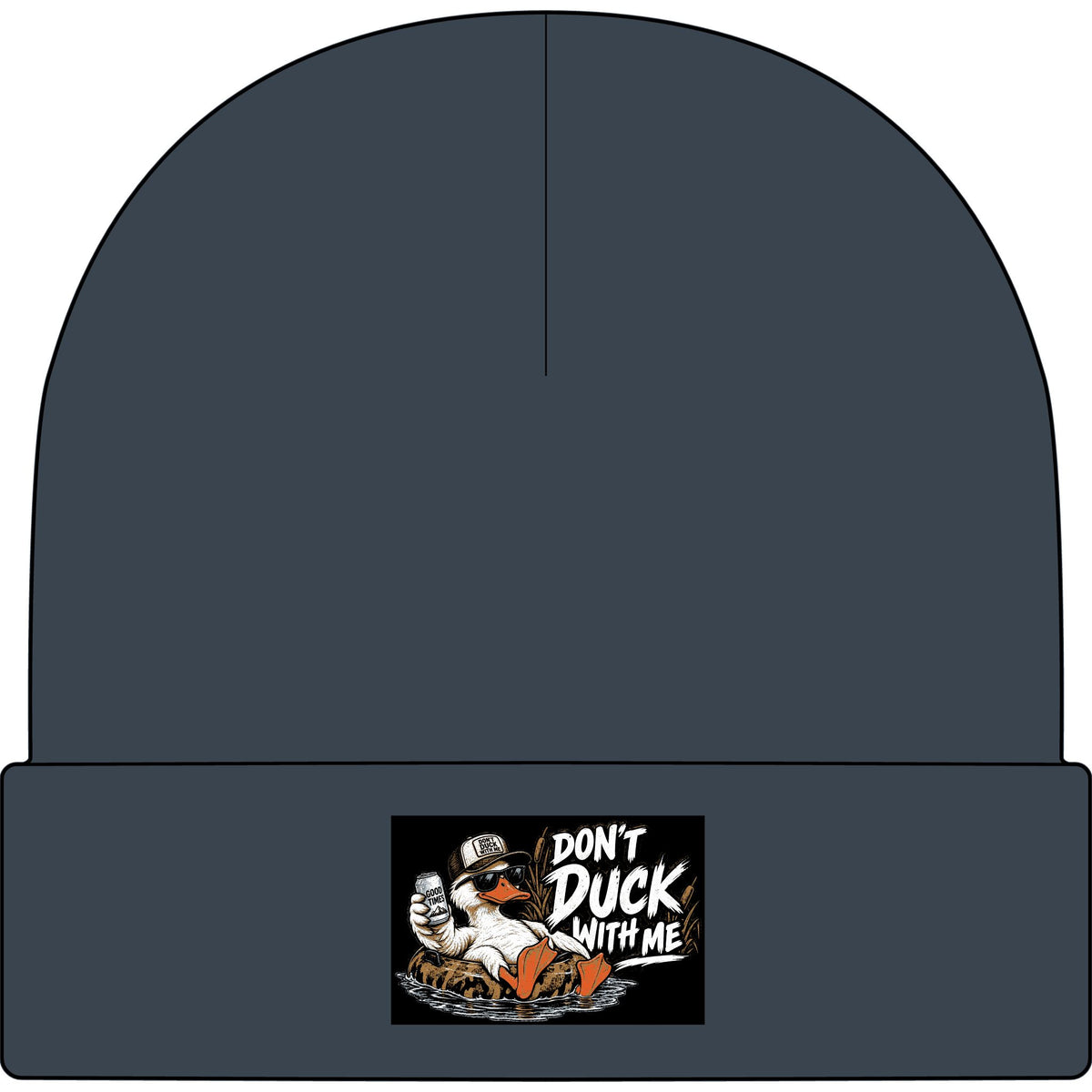 Duck With Me Camo - AS Colour 1107 Cuff Beanie