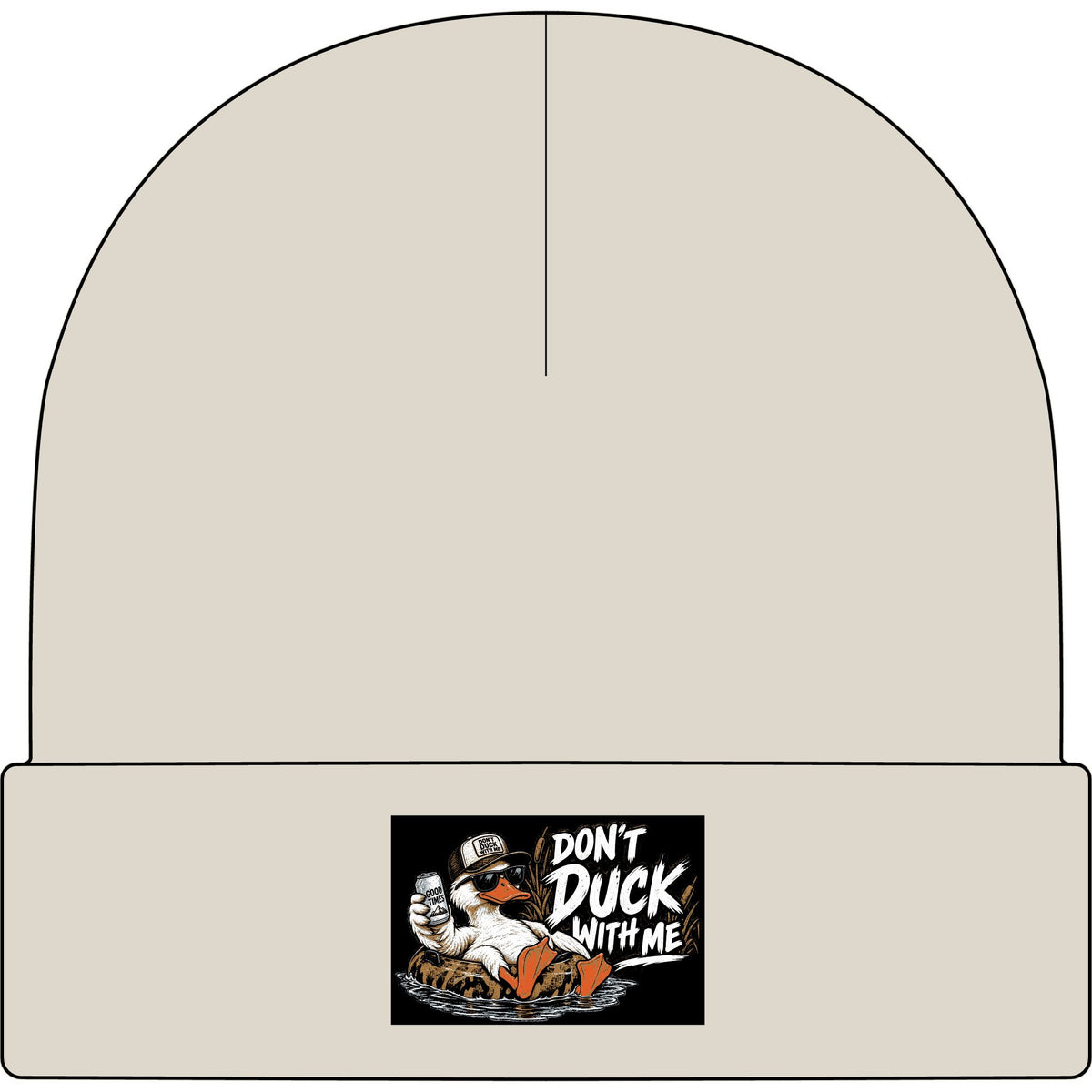 Duck With Me Camo - AS Colour 1107 Cuff Beanie