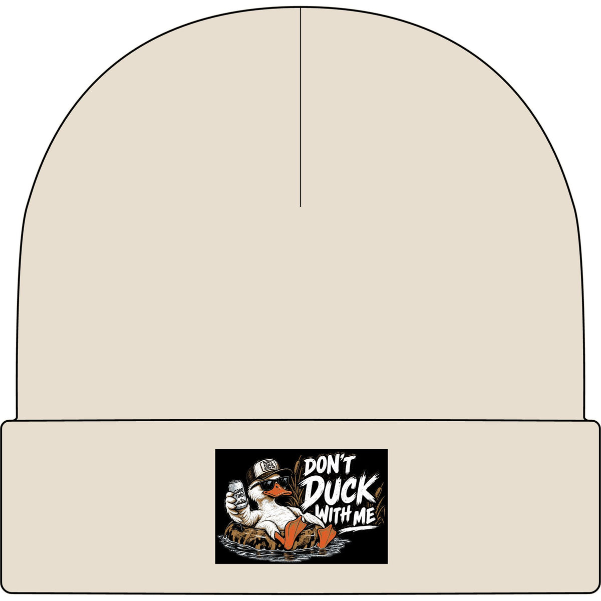 Duck With Me Camo - AS Colour 1107 Cuff Beanie
