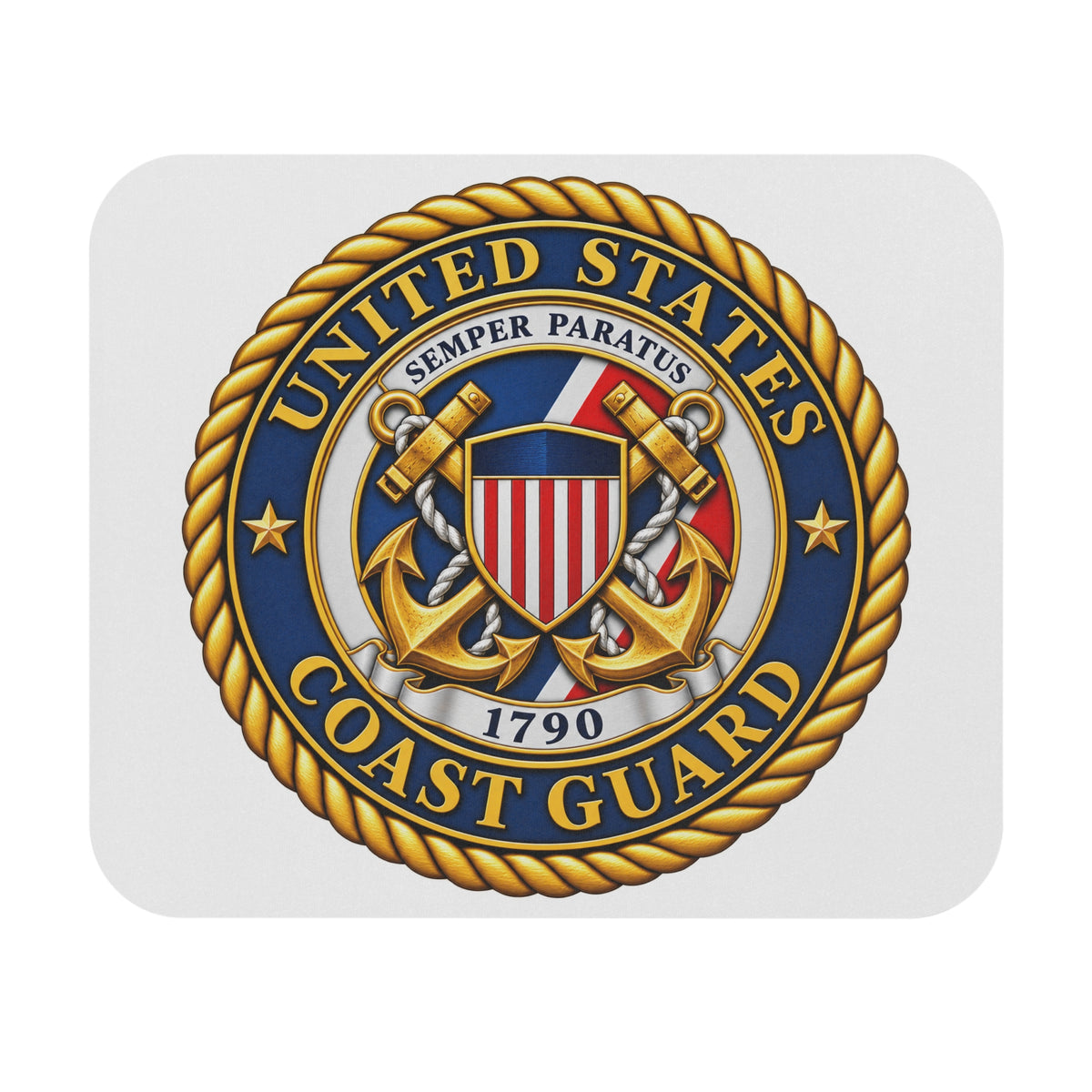 U.S. Coast Guard Emblem - Mouse Pad