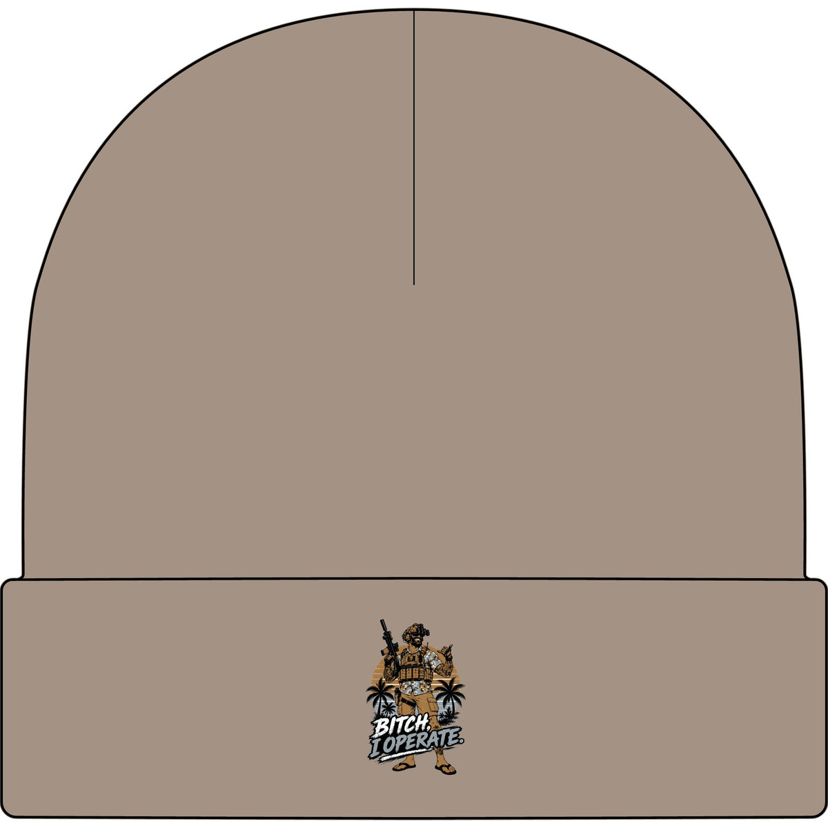 Beach Operator - AS Colour 1107 Cuff Beanie