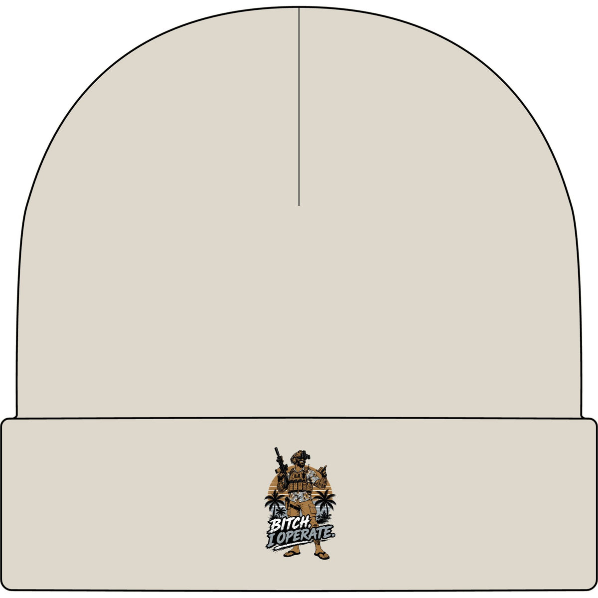 Beach Operator - AS Colour 1107 Cuff Beanie