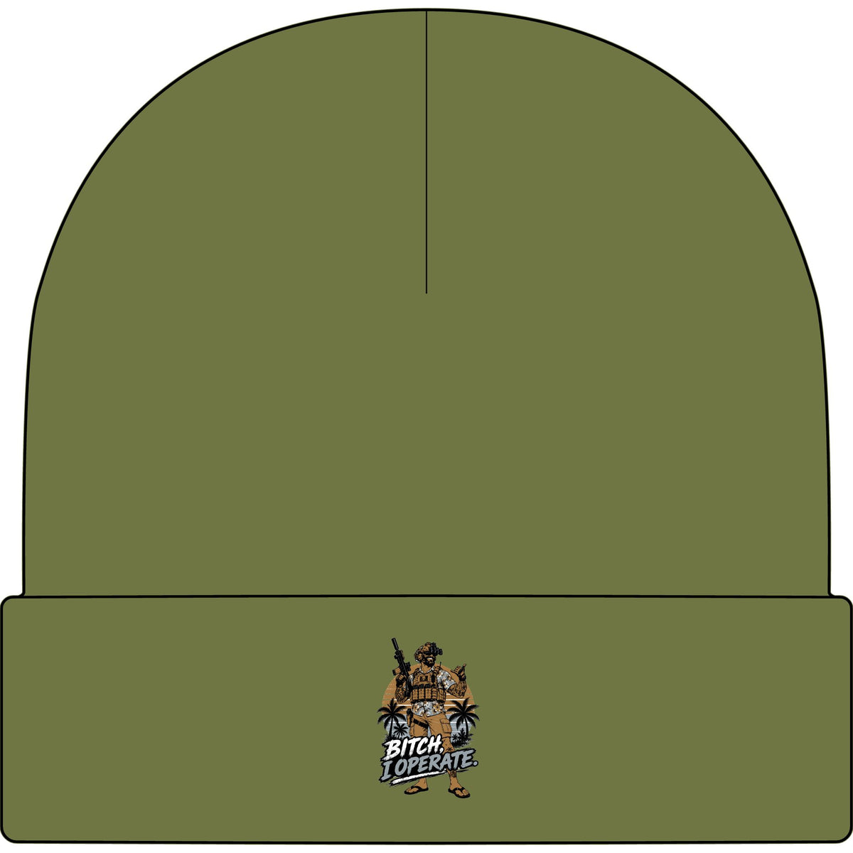 Beach Operator - AS Colour 1107 Cuff Beanie