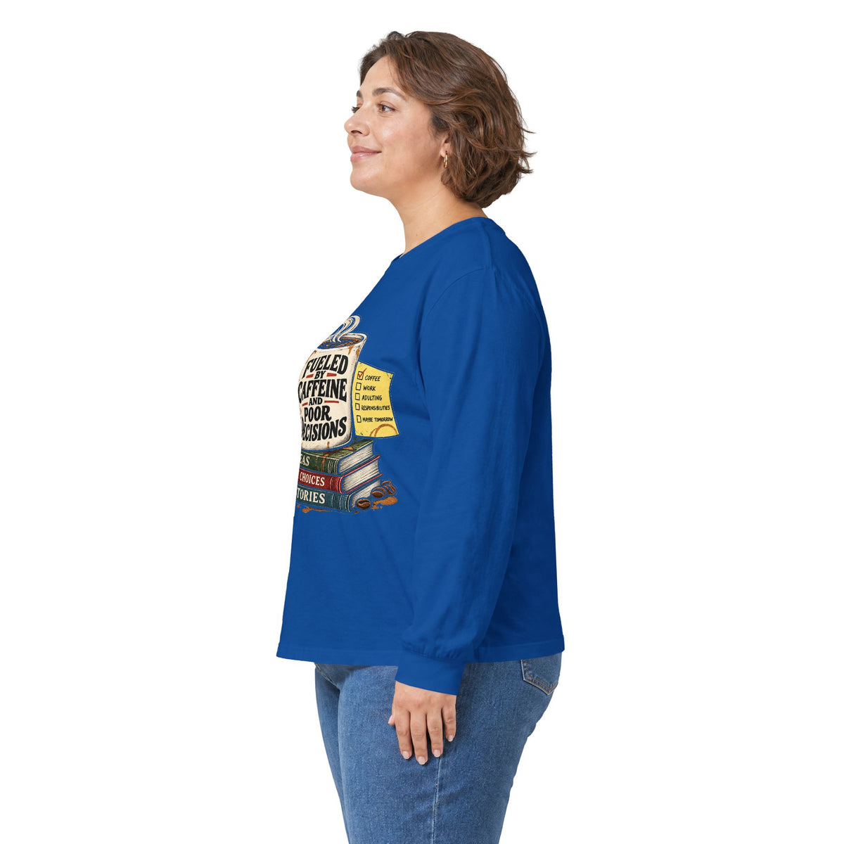 Fueled by Caffeine - Unisex Ultra Cotton Long Sleeve Tee