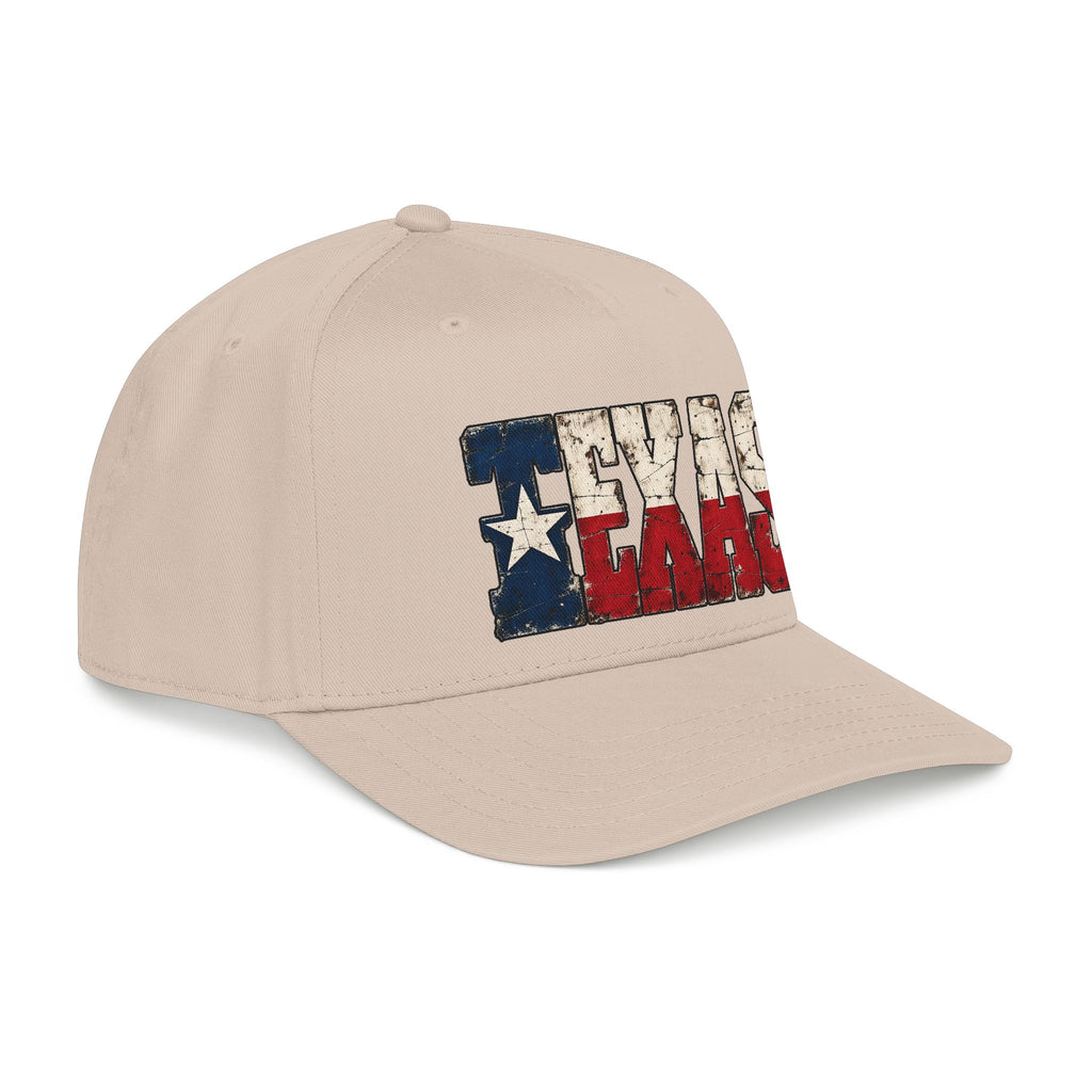 Texas Flag Block Letters - OTTO Baseball Hat