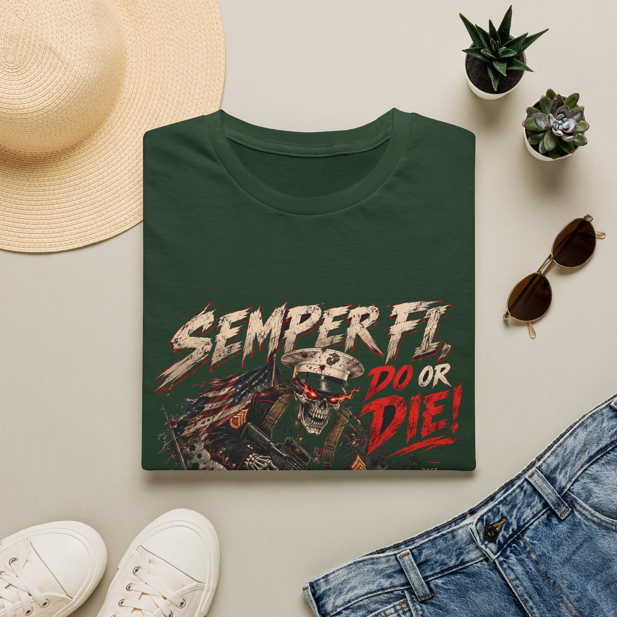 Semper Fi Do or Die - Classic Tee