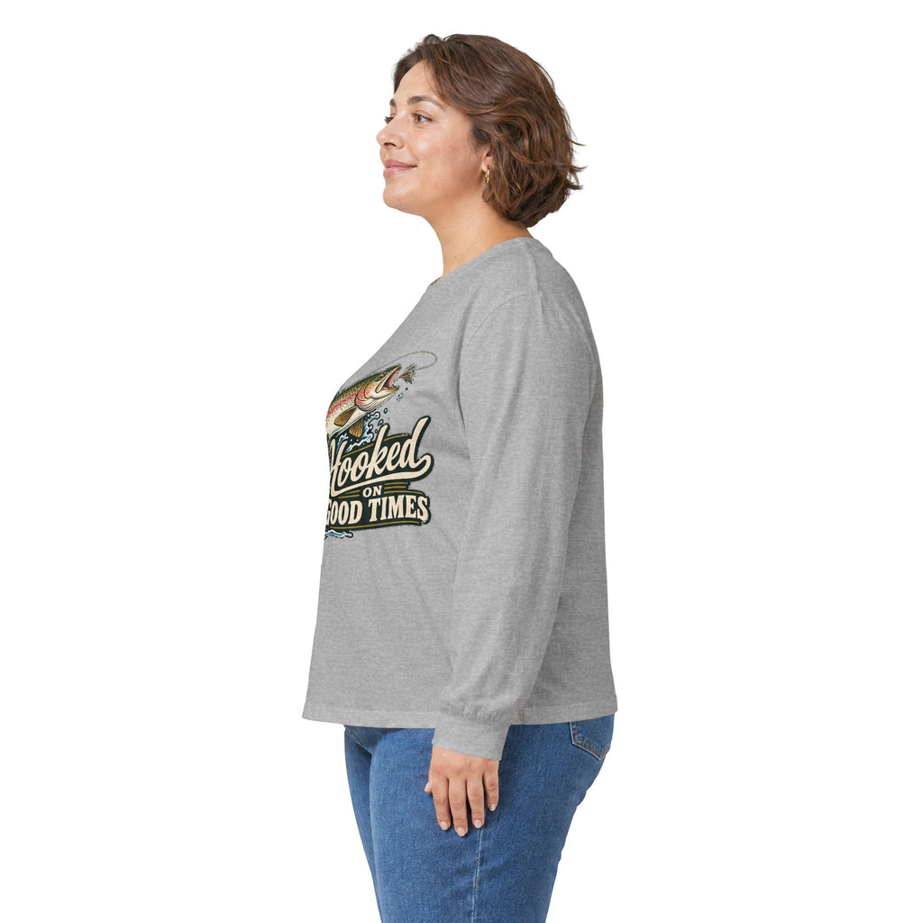 Hooked on Good Times - Unisex Ultra Cotton Long Sleeve Tee
