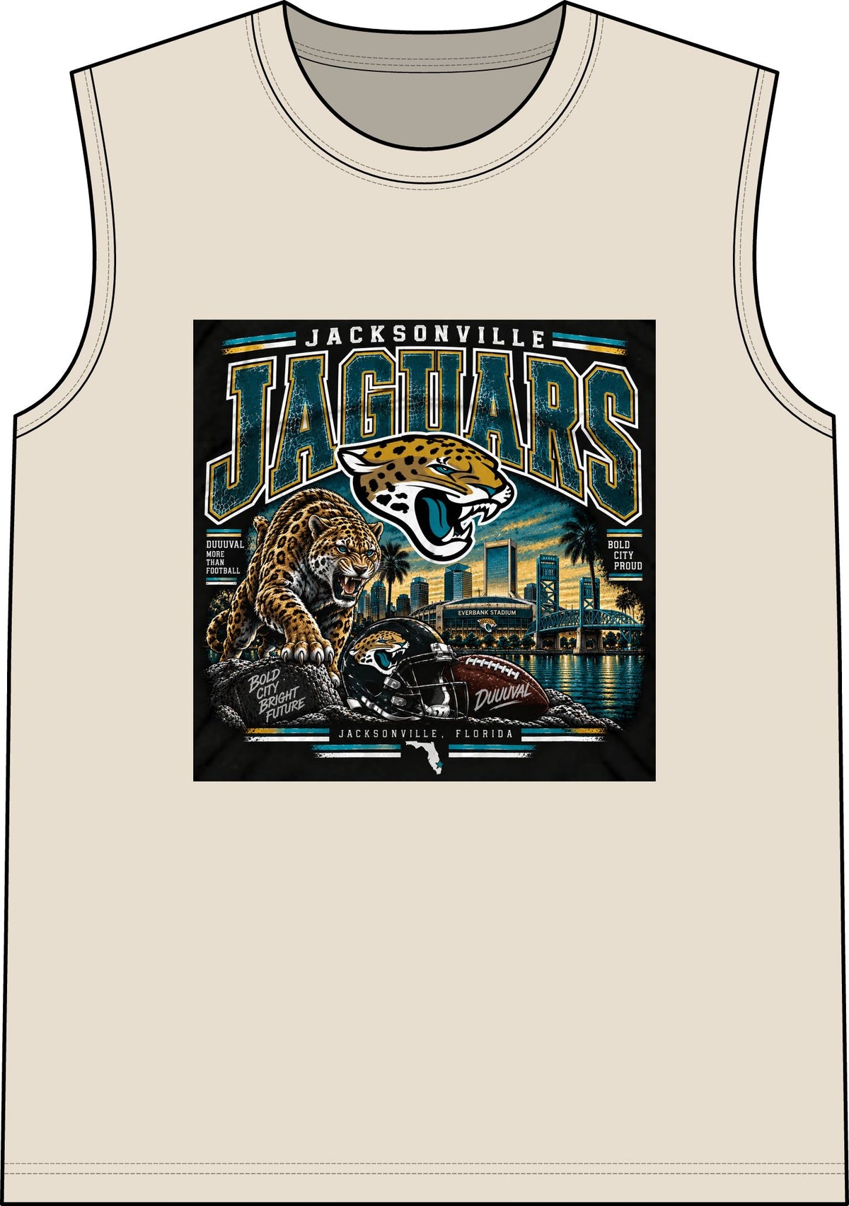 Jacksonville Jaguars Pride - Classic Tank