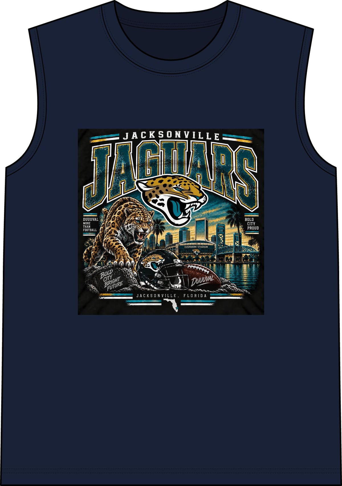 Jacksonville Jaguars Pride - Classic Tank