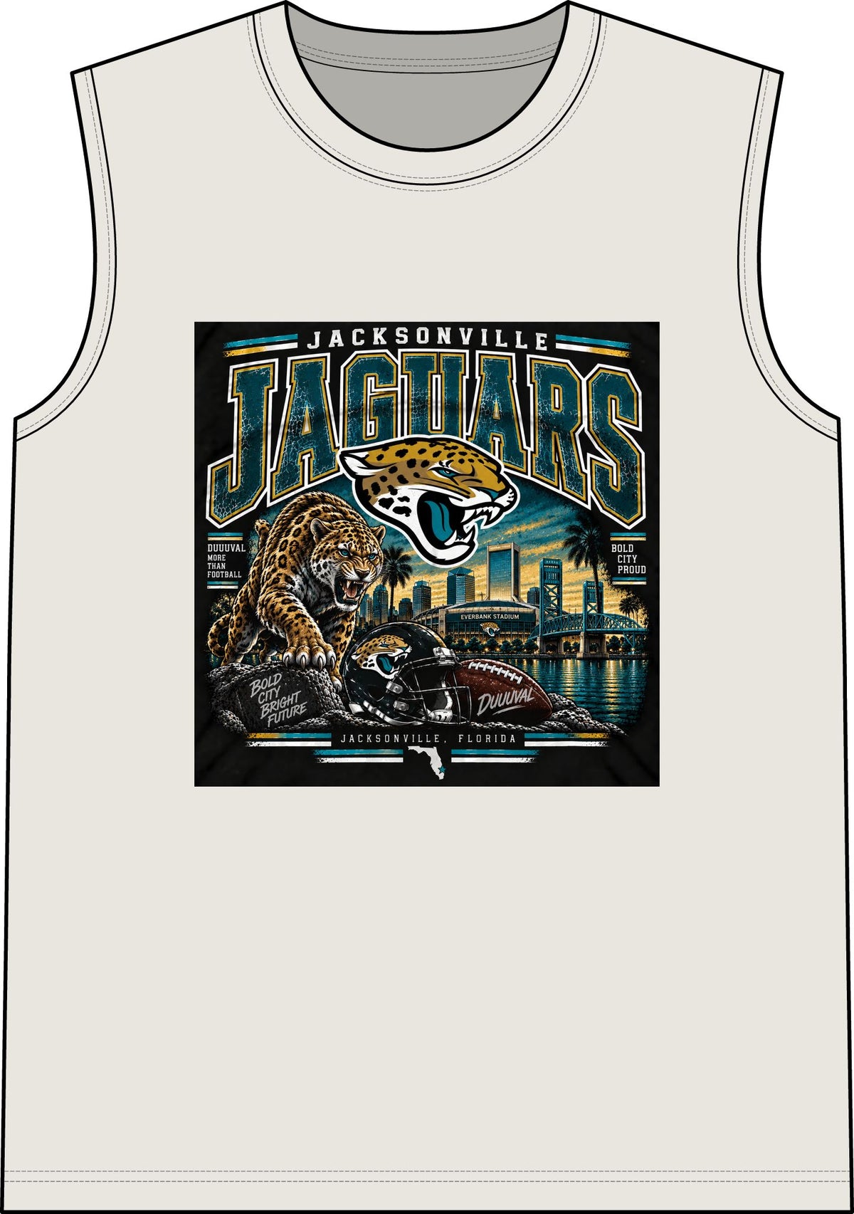 Jacksonville Jaguars Pride - Classic Tank