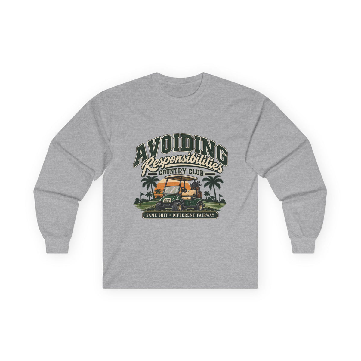 Avoiding Responsibility Country Club - Unisex Ultra Cotton Long Sleeve Tee
