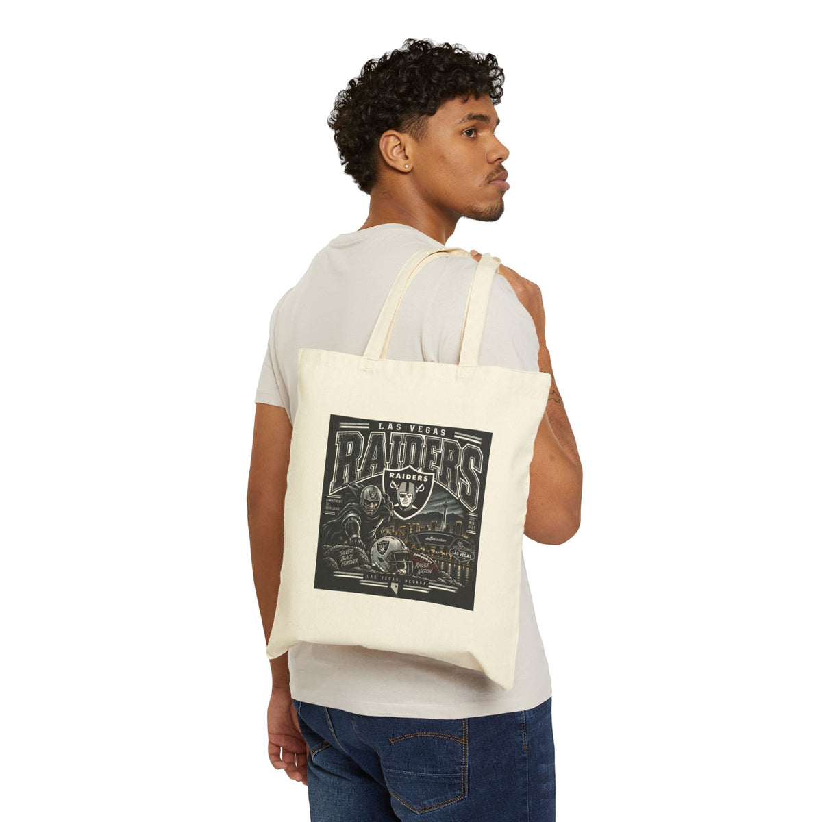 Las Vegas Raiders Nation - Canvas Tote