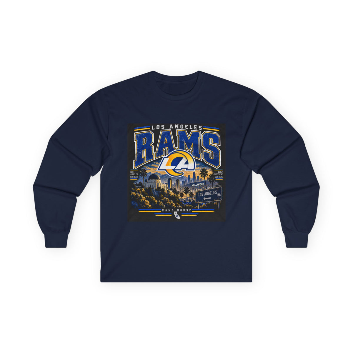 LA Rams House Pride - Unisex Ultra Cotton Long Sleeve Tee