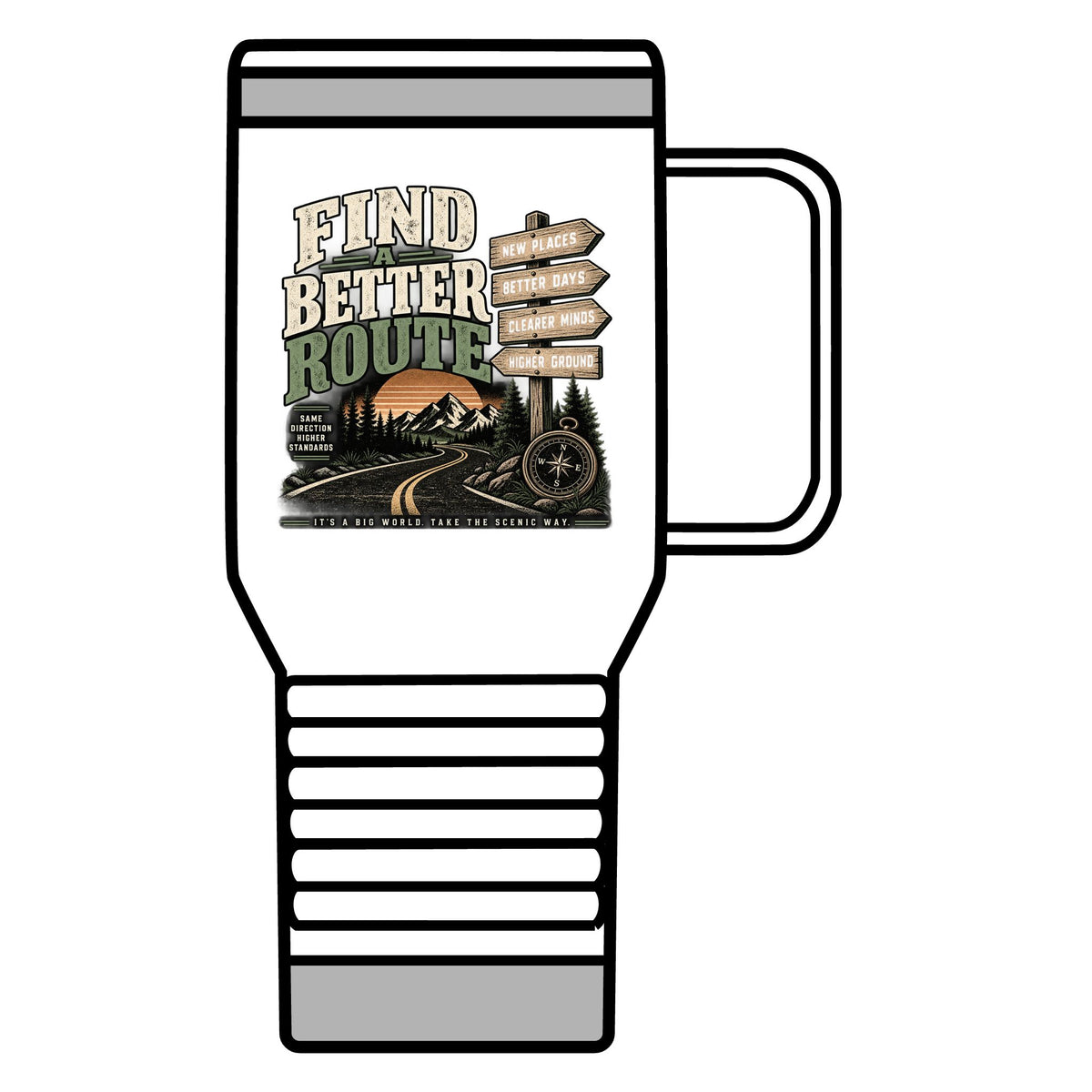 Find A Better Route - 20oz Insulated Mug