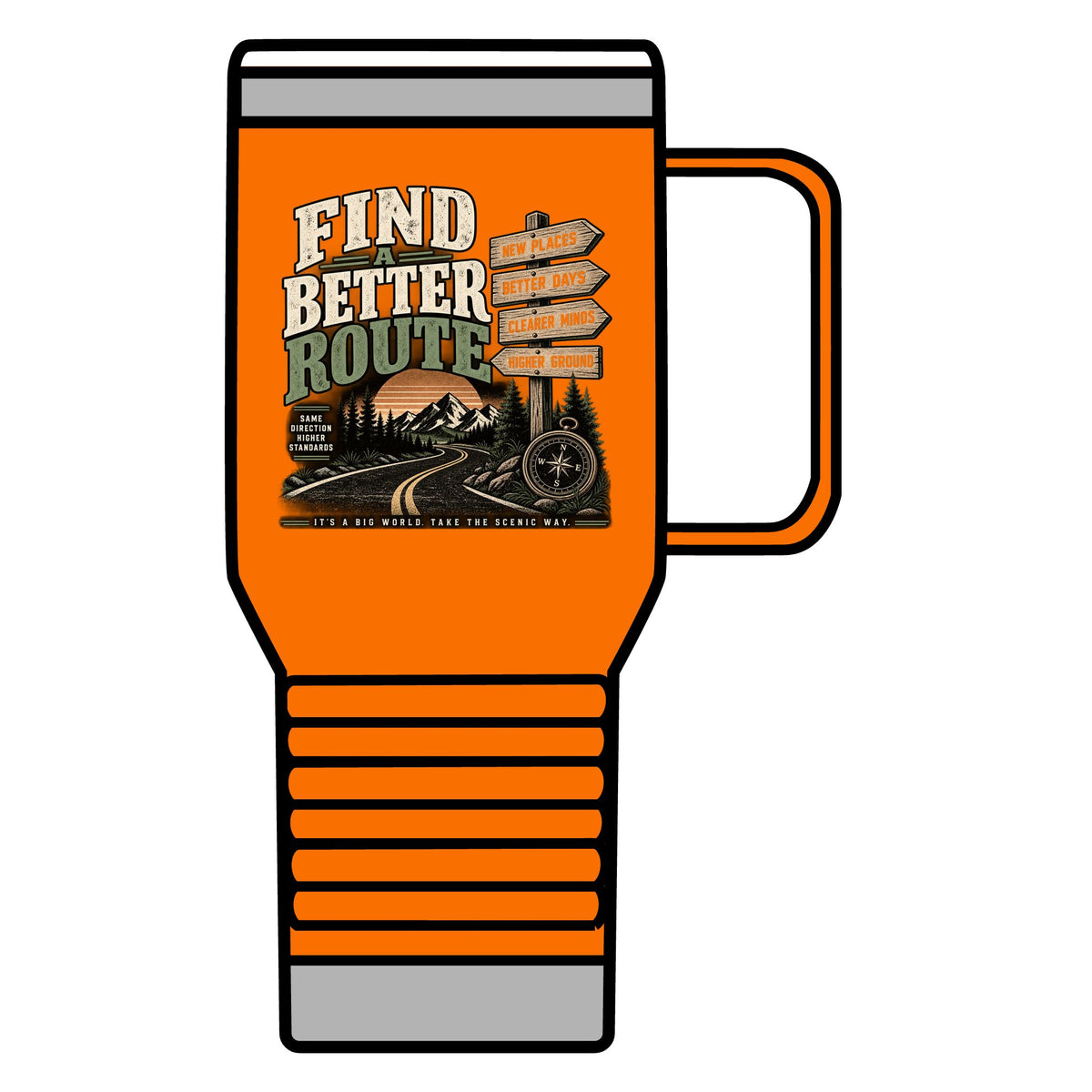 Find A Better Route - 20oz Insulated Mug