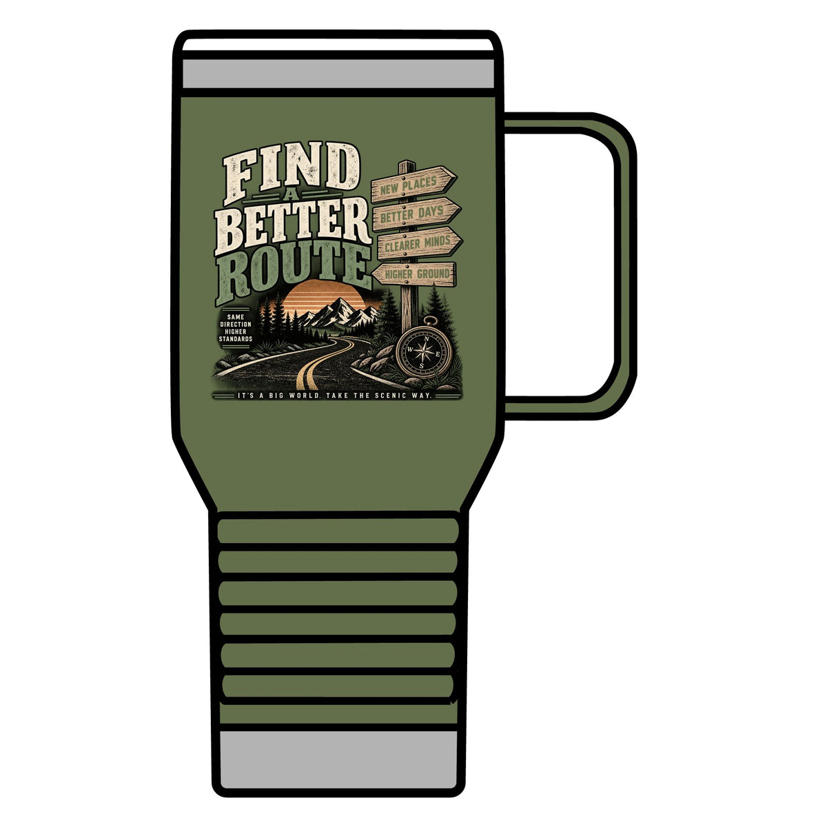 Find A Better Route - 20oz Insulated Mug