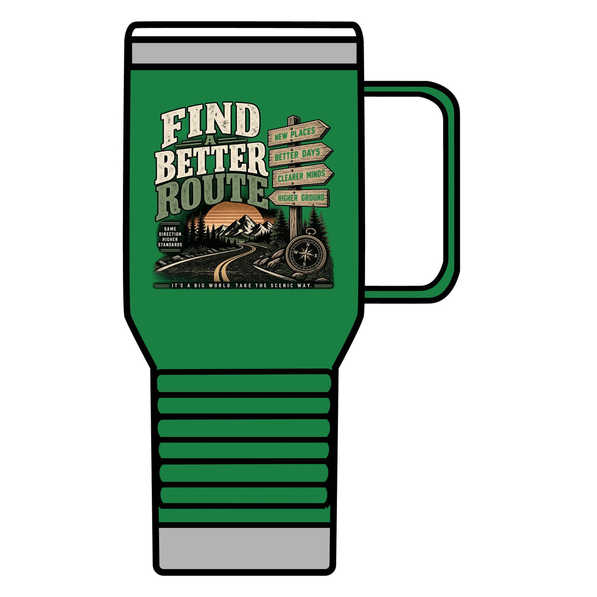 Find A Better Route - 20oz Insulated Mug