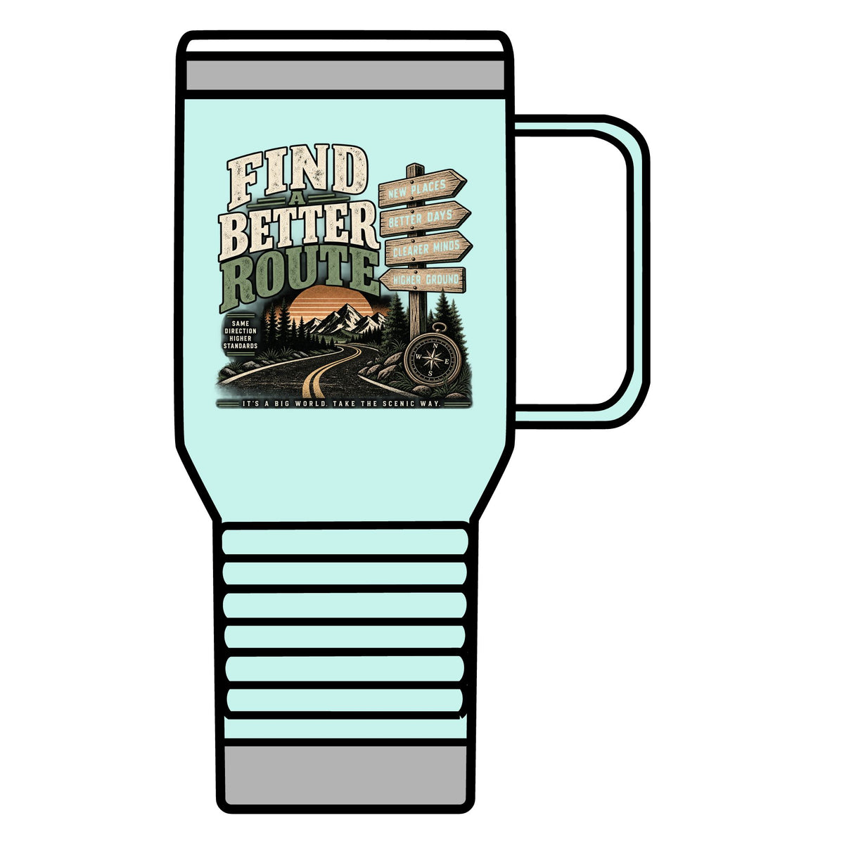 Find A Better Route - 20oz Insulated Mug