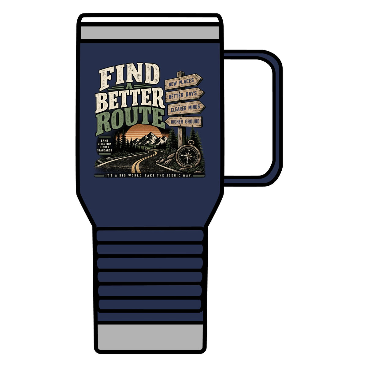 Find A Better Route - 20oz Insulated Mug