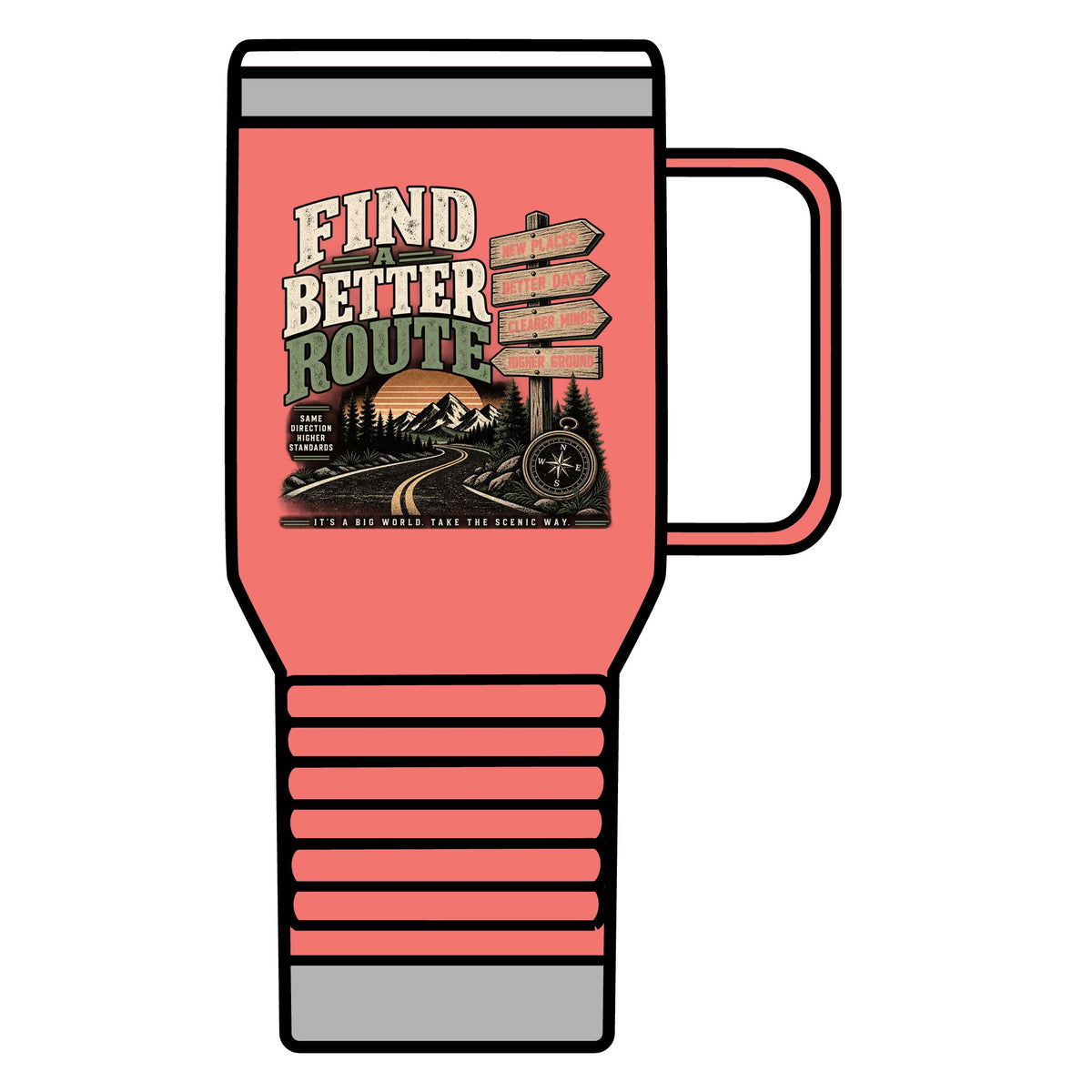 Find A Better Route - 20oz Insulated Mug
