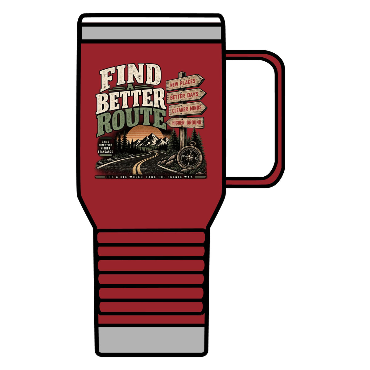 Find A Better Route - 20oz Insulated Mug