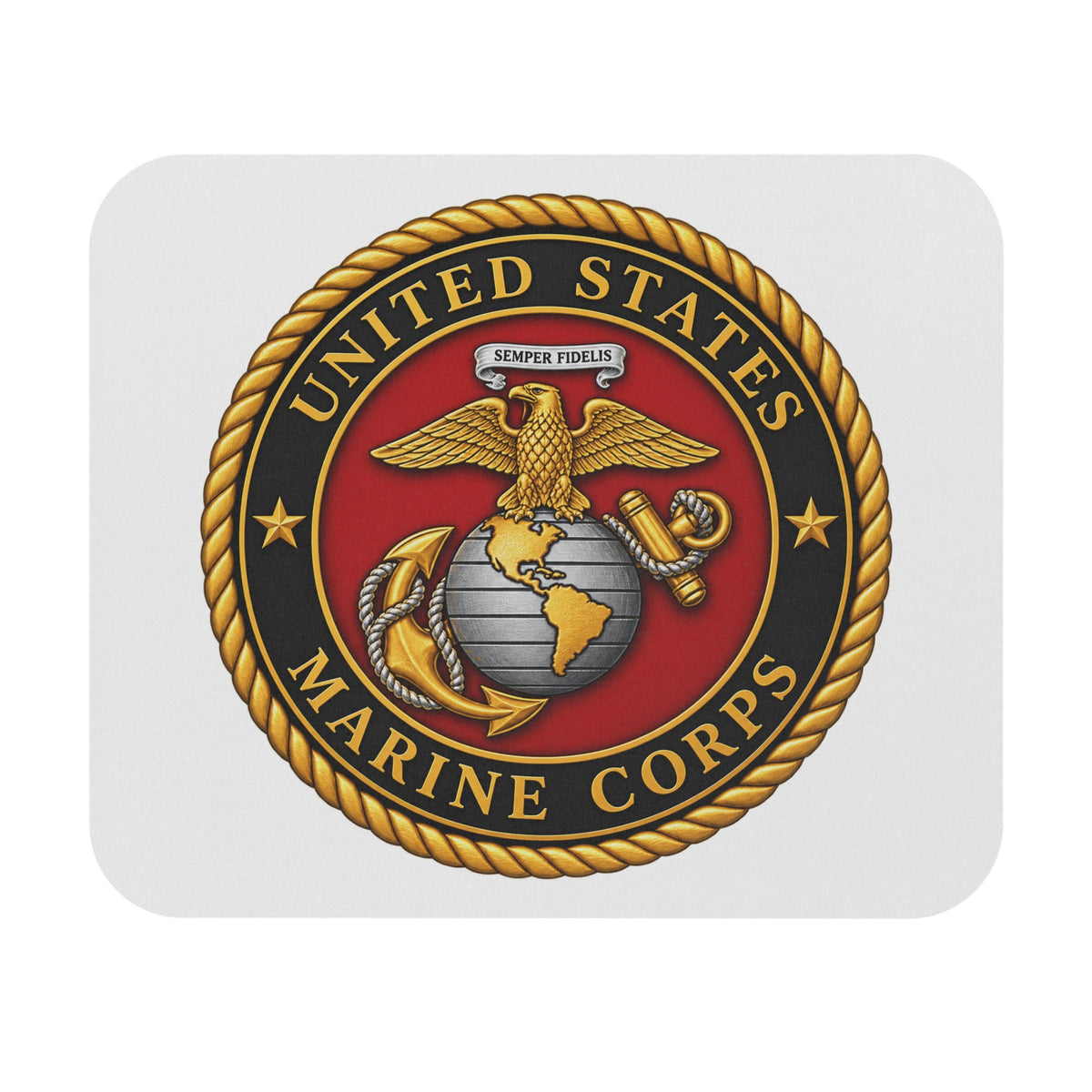 U.S. Marine Corps Emblem - Mouse Pad