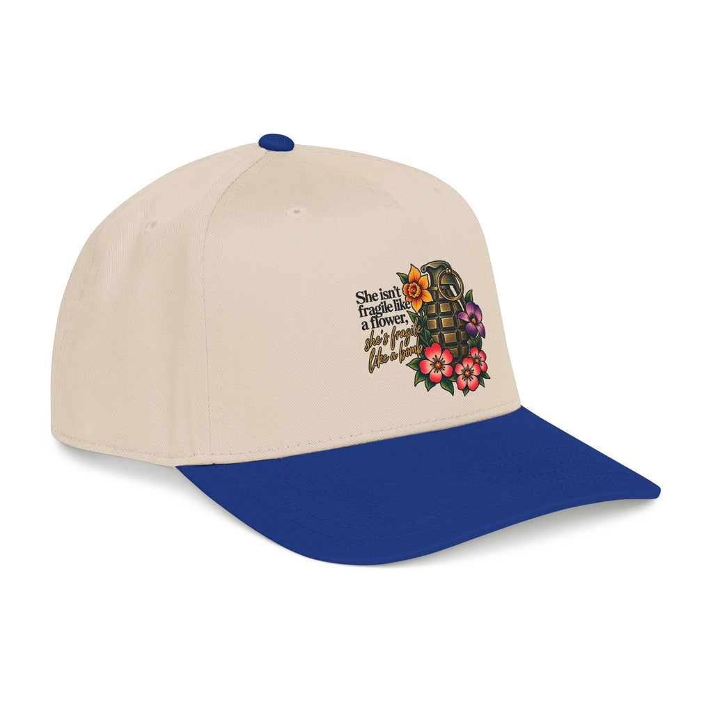 Fragile Like a Bomb - Floral Grenade - OTTO Baseball Hat