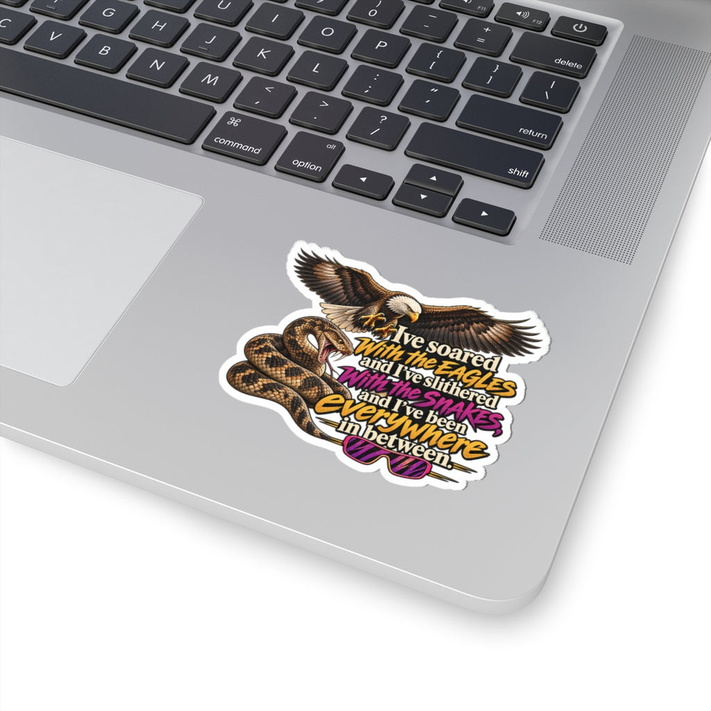 Macho Man - Kiss-Cut Sticker