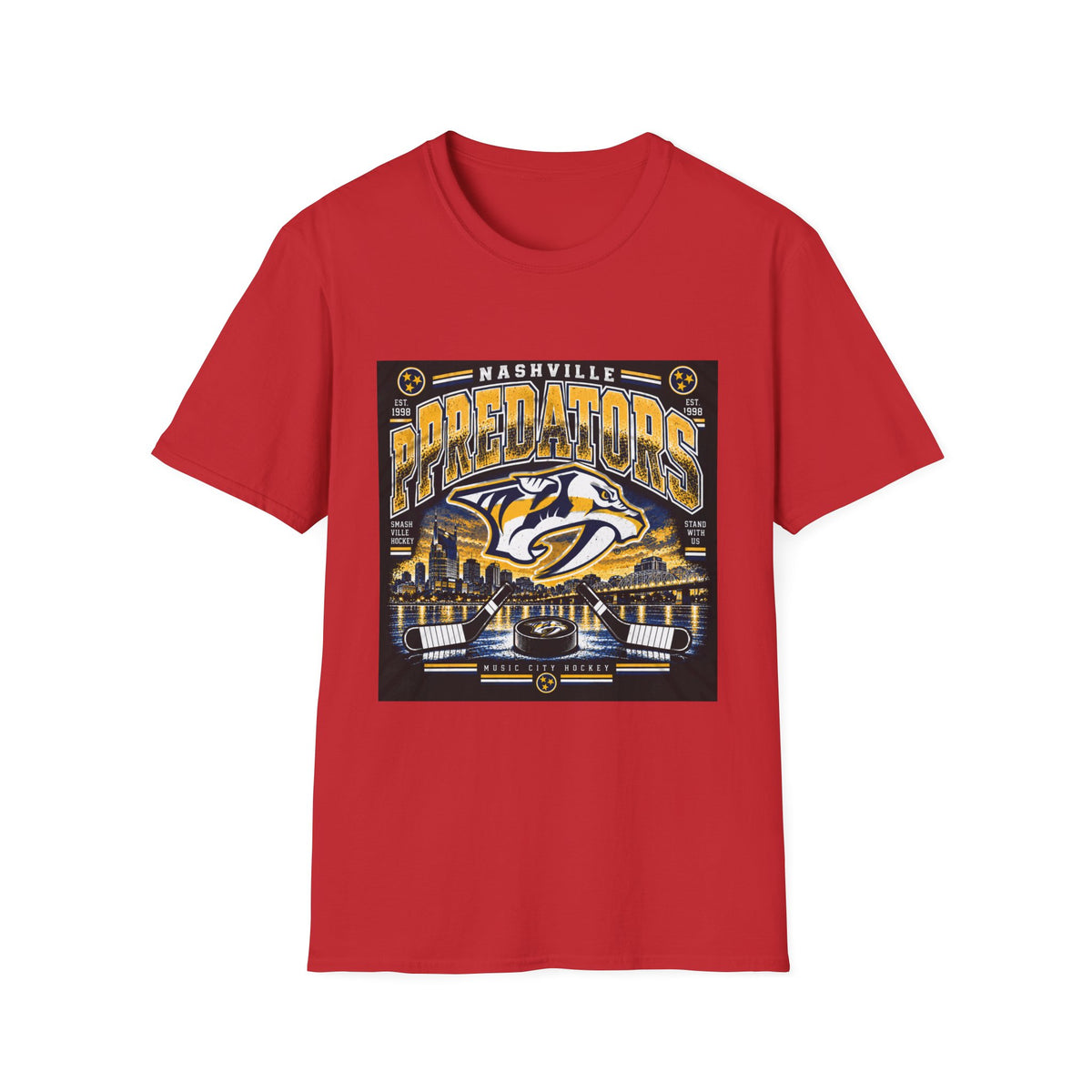 Nashville Predators Music City - Classic Tee