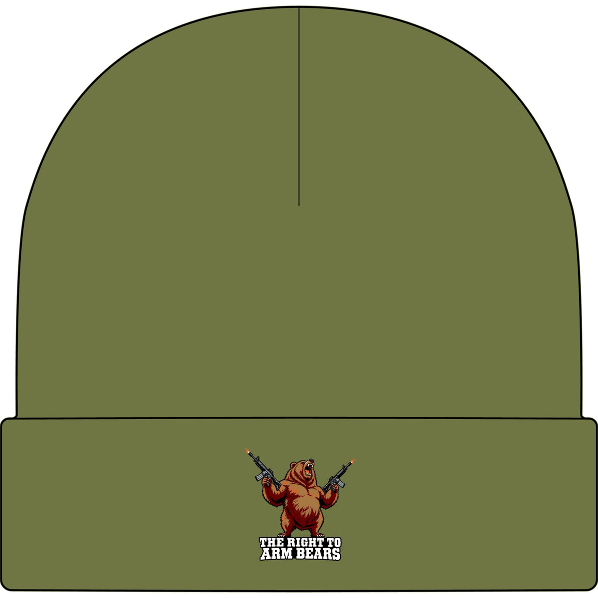 The Right to Arm Bears - AS Colour 1107 Cuff Beanie