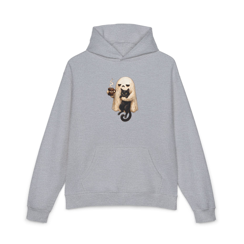Meh Ghost and Black Cat - Hoodie