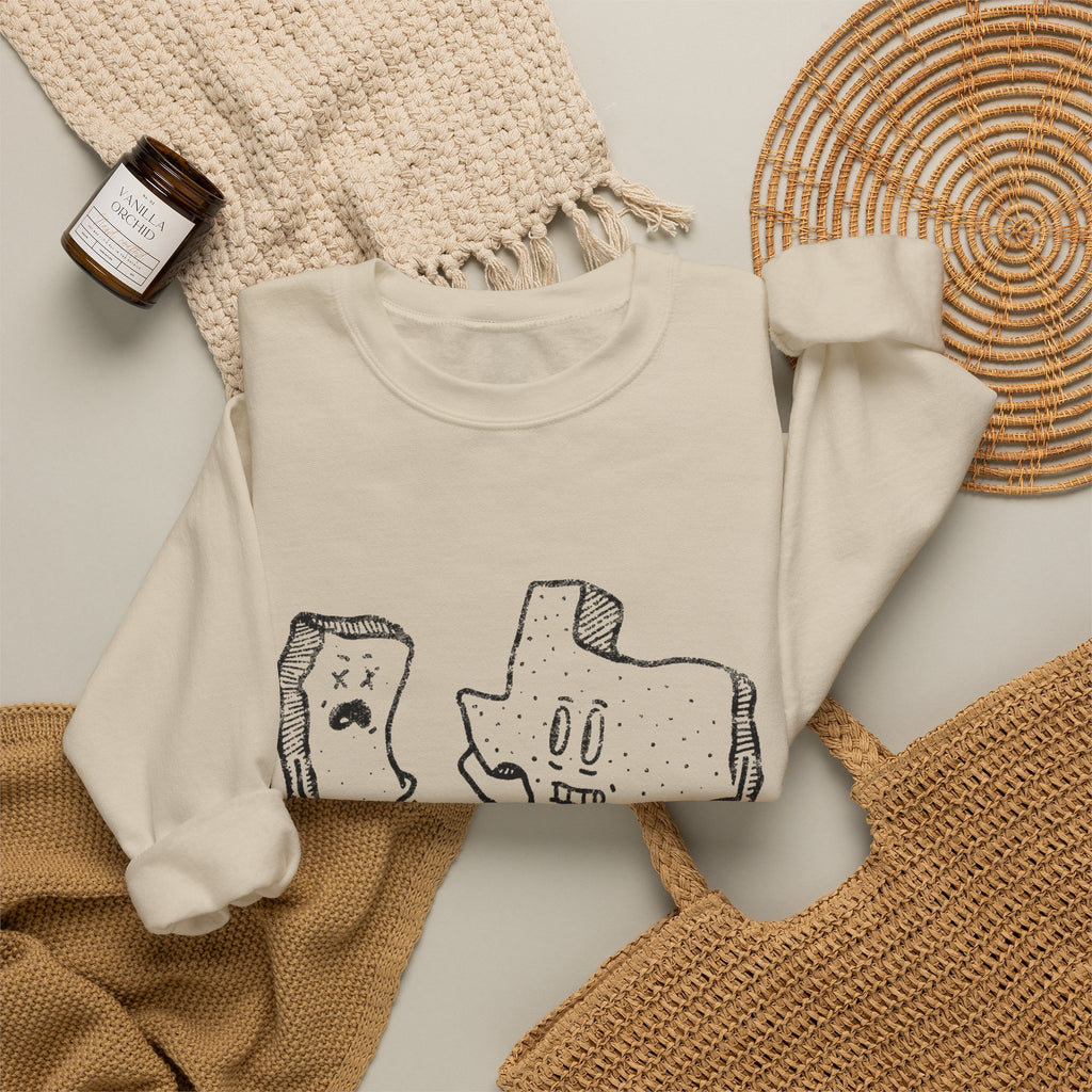 Texas v California - Crewneck Sweatshirt