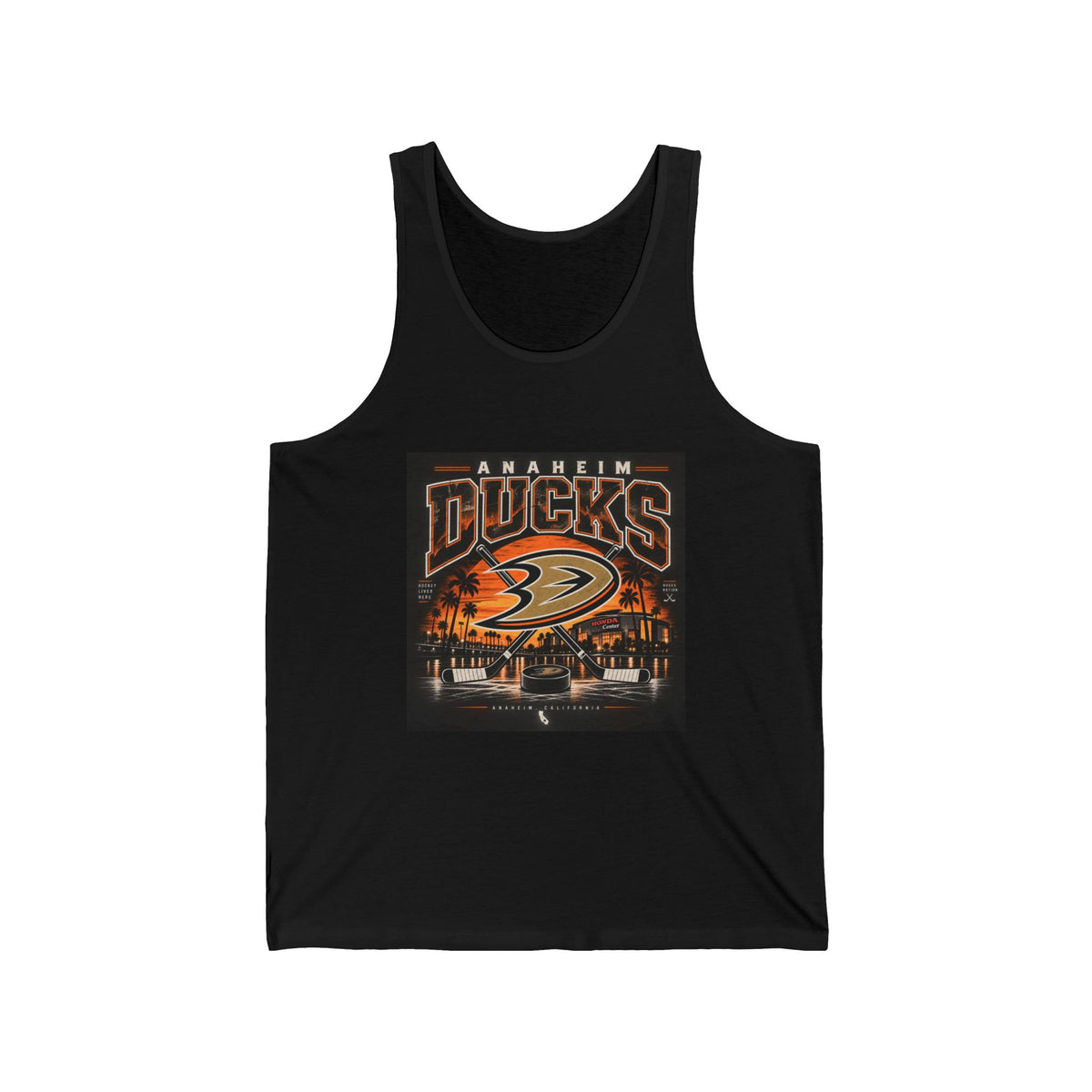 Anaheim Ducks Hockey Nights - Athletic Tank