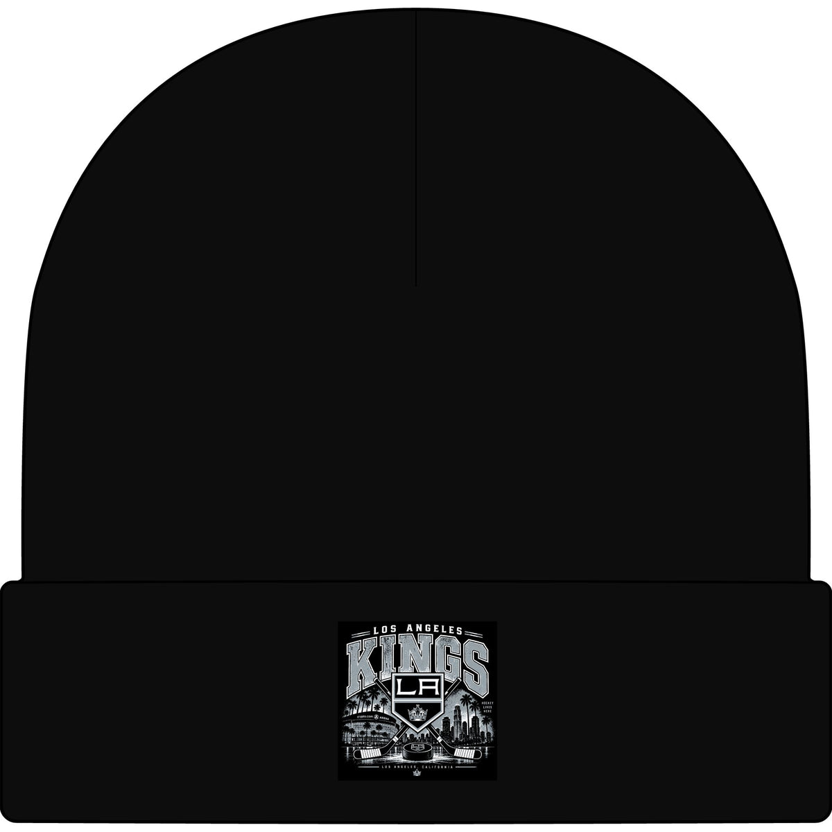 LA Kings Hockey Lives Here - AS Colour 1107 Cuff Beanie