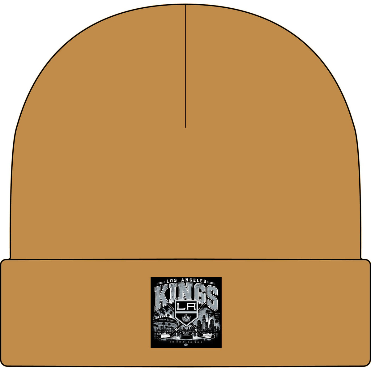 LA Kings Hockey Lives Here - AS Colour 1107 Cuff Beanie