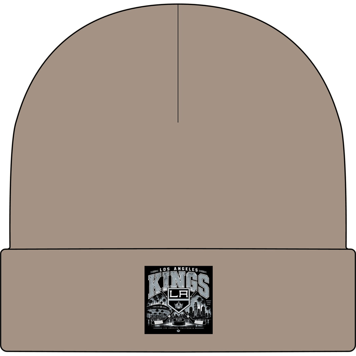LA Kings Hockey Lives Here - AS Colour 1107 Cuff Beanie