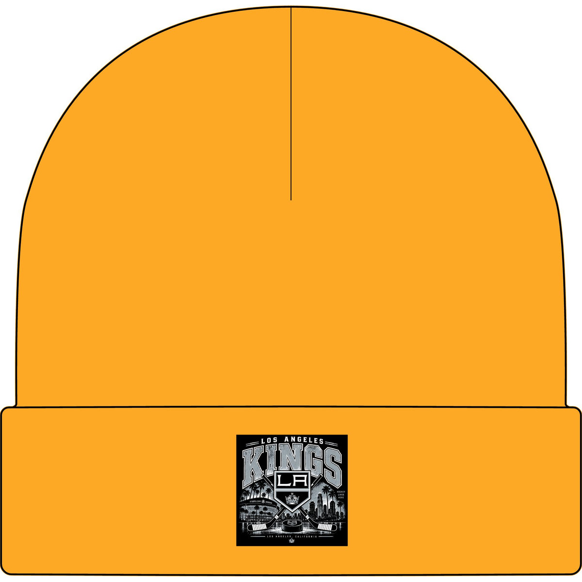 LA Kings Hockey Lives Here - AS Colour 1107 Cuff Beanie