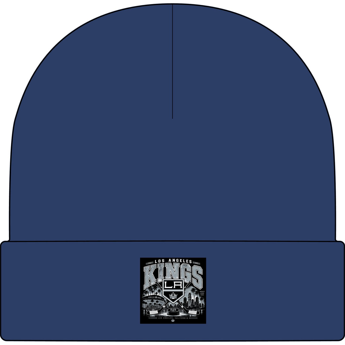 LA Kings Hockey Lives Here - AS Colour 1107 Cuff Beanie