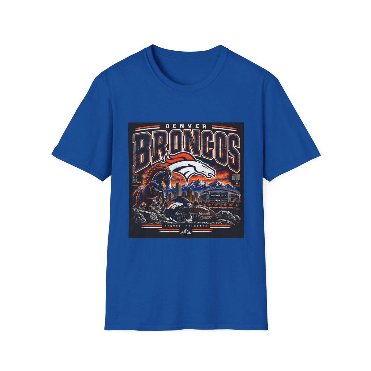 Denver Broncos Mile High Pride - Classic Tee