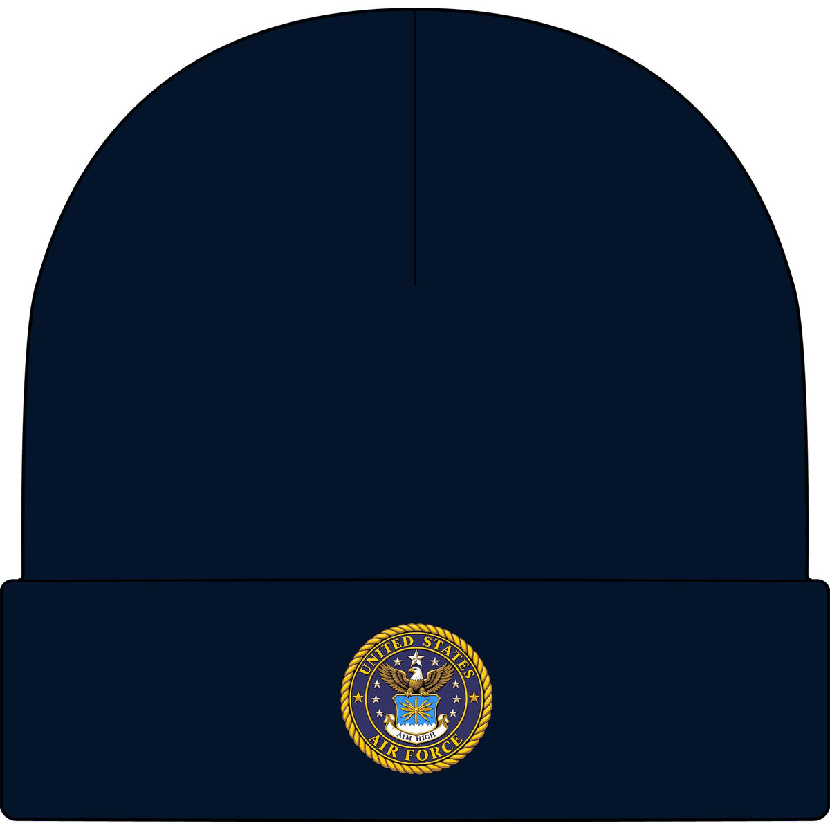 U.S. Air Force Emblem - AS Colour 1107 Cuff Beanie