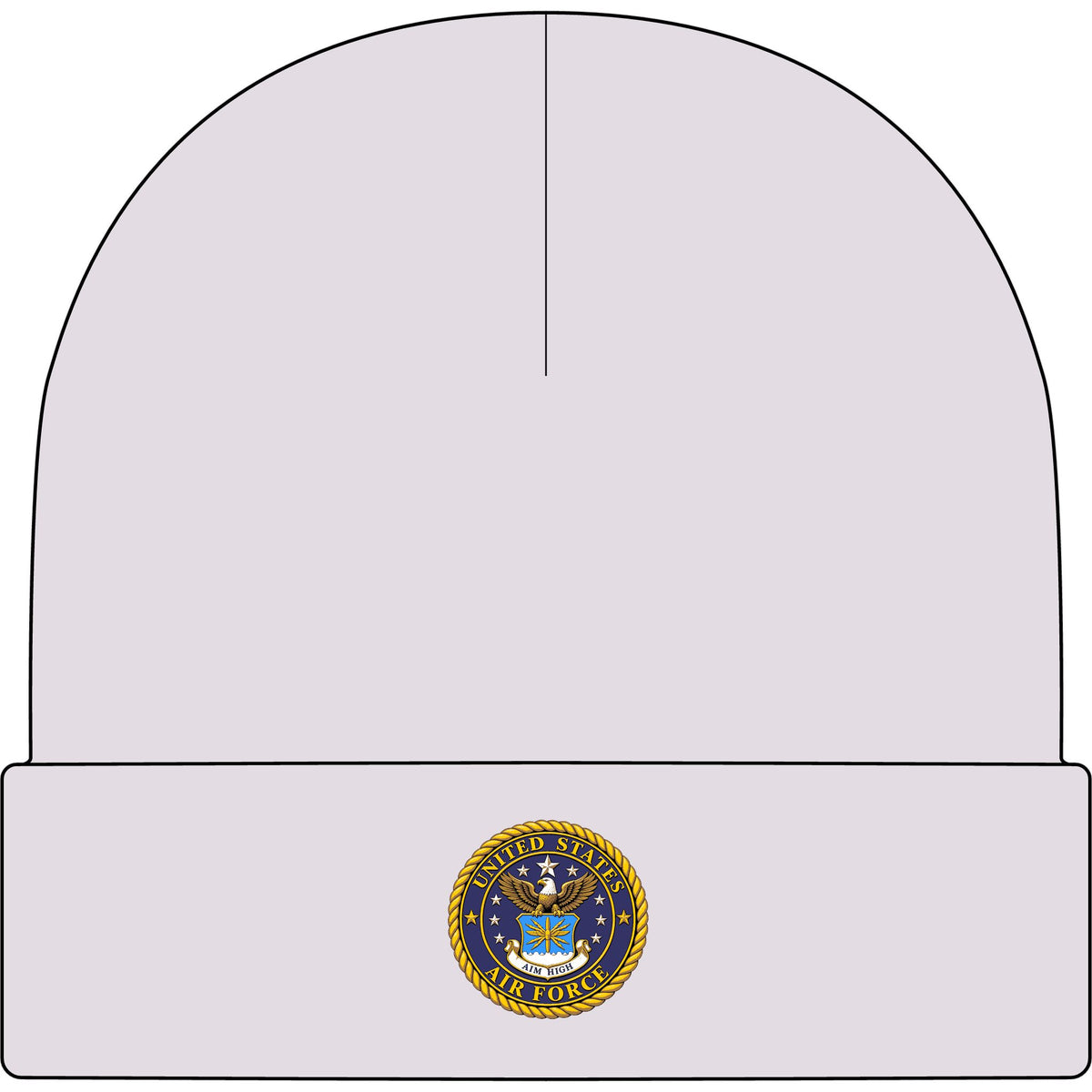 U.S. Air Force Emblem - AS Colour 1107 Cuff Beanie