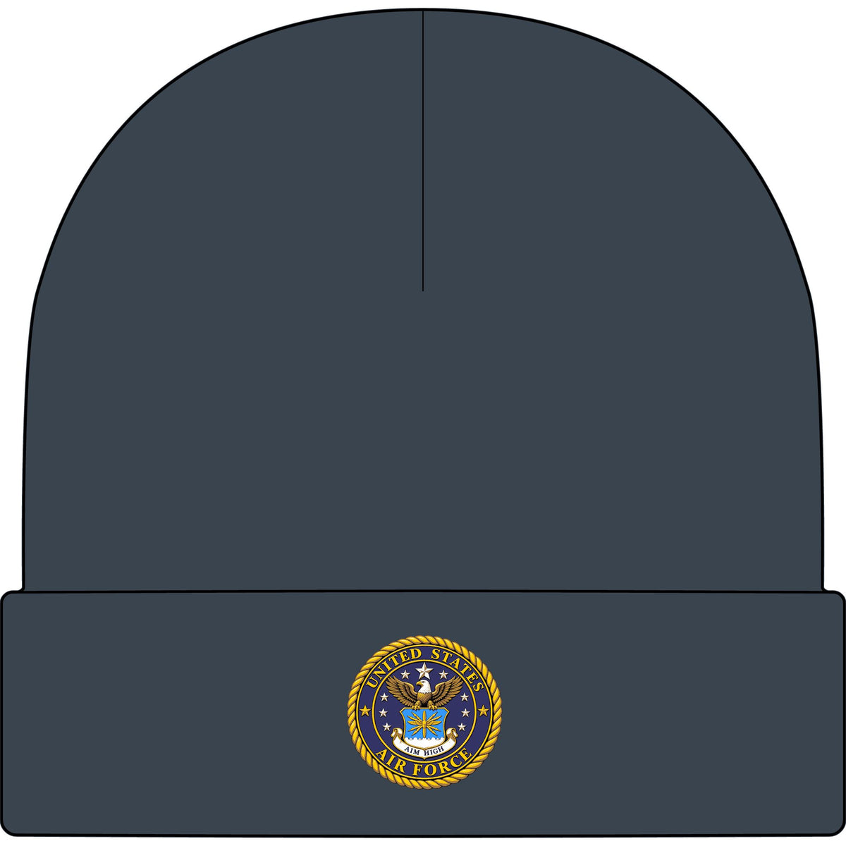U.S. Air Force Emblem - AS Colour 1107 Cuff Beanie